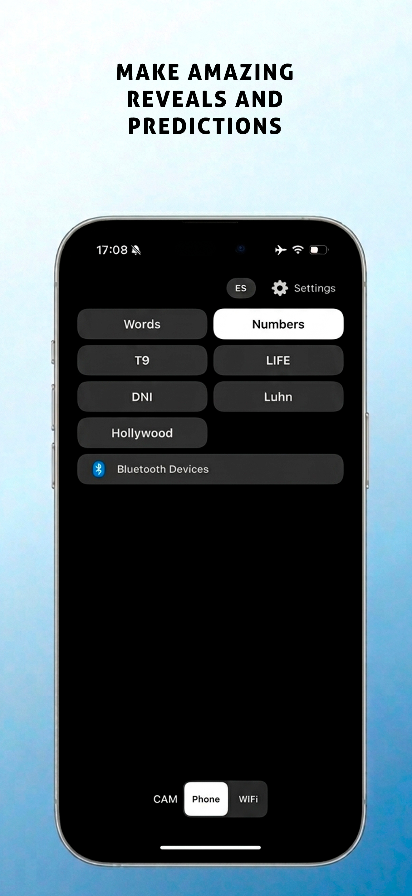 Language settings